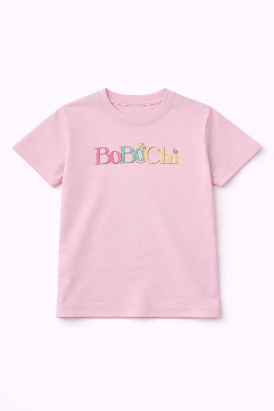 Ultra-Soft Premium Kids T-Shirt – Breathable Lyocell Blend - Pastel Pink