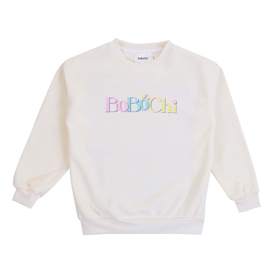 Bobochi Buttercream Signature Logo SweatShirt