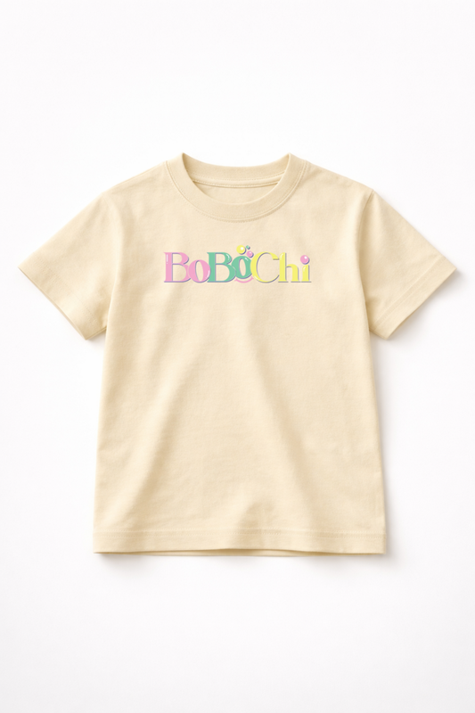 Ultra-Soft Premium Kids T-Shirt – Breathable Lyocell Blend - Buttercream Bliss