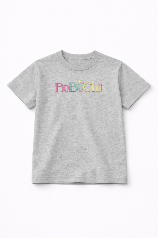 Ultra-Soft Premium Kids T-Shirt – Breathable Lyocell Blend -Pebble Gray