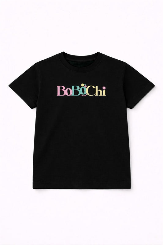 Ultra-Soft Premium Kids T-Shirt – Breathable Lyocell Blend -Black
