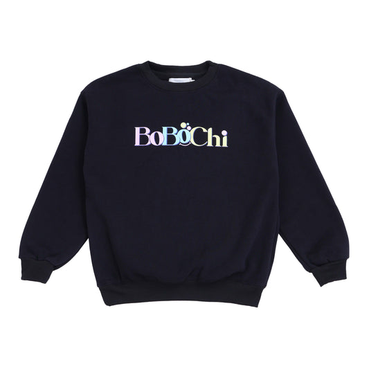 Bobochi Black Signature Logo SweatShirt