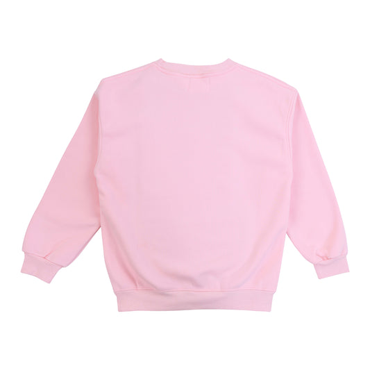 Bobochi Pastel Pink Signature Logo SweatShirt