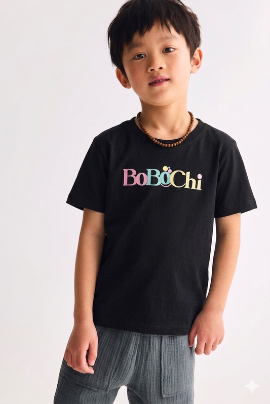 Ultra-Soft Premium Kids T-Shirt – Breathable Lyocell Blend -Black