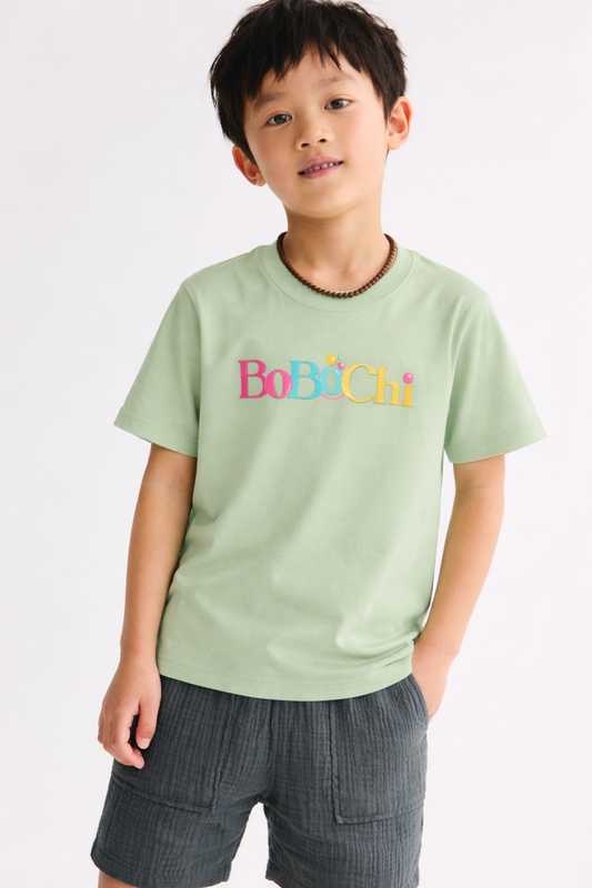 Ultra-Soft Premium Kids T-Shirt – Breathable Lyocell Blend - Dusty Mint